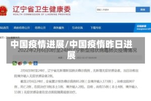 中国疫情进展/中国疫惰昨日进展
