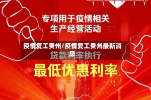 疫情复工贵州/疫情复工贵州最新消息
