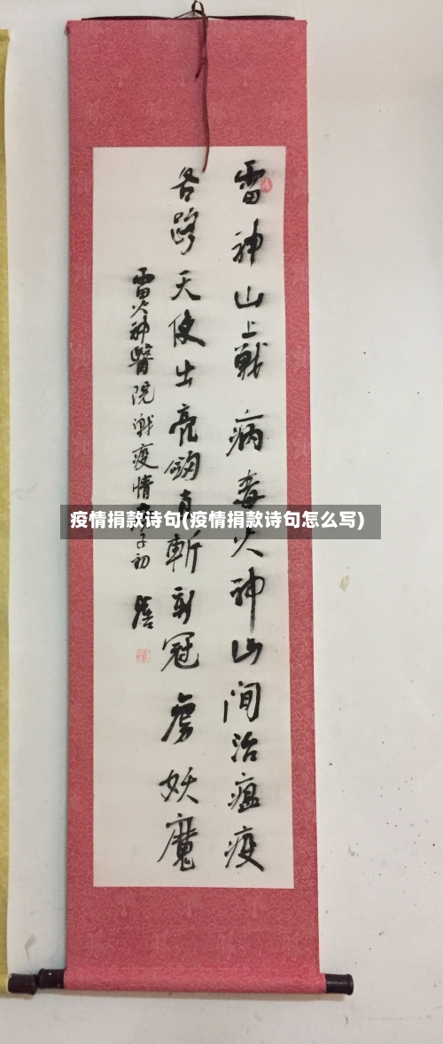 疫情捐款诗句(疫情捐款诗句怎么写)-第3张图片